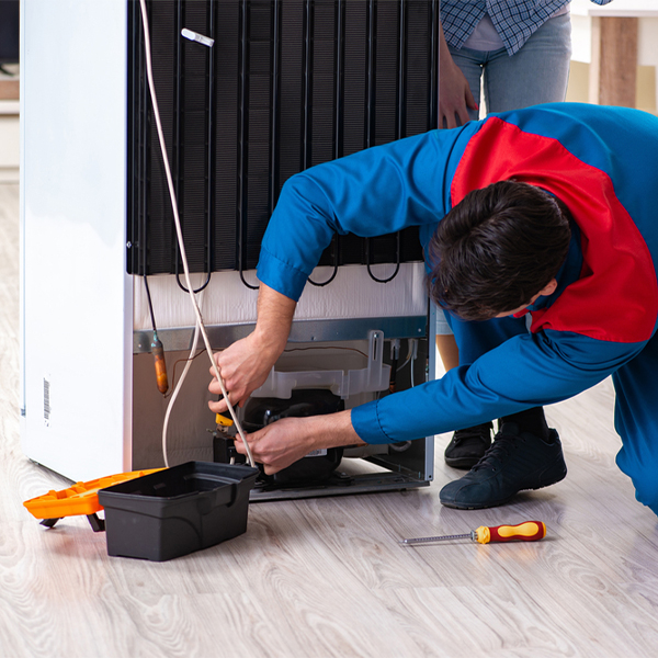 how long does it usually take to repair a refrigerator in Cowgill